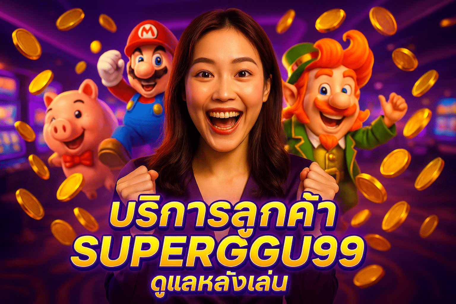 บริการลูกค้า SUPERGU99 ดูแลหลังเล่น